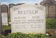 David & Madeline Deutsch's tombstone